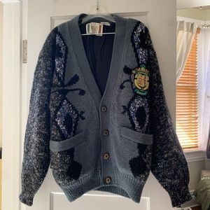 Vintage oversized wool sweater